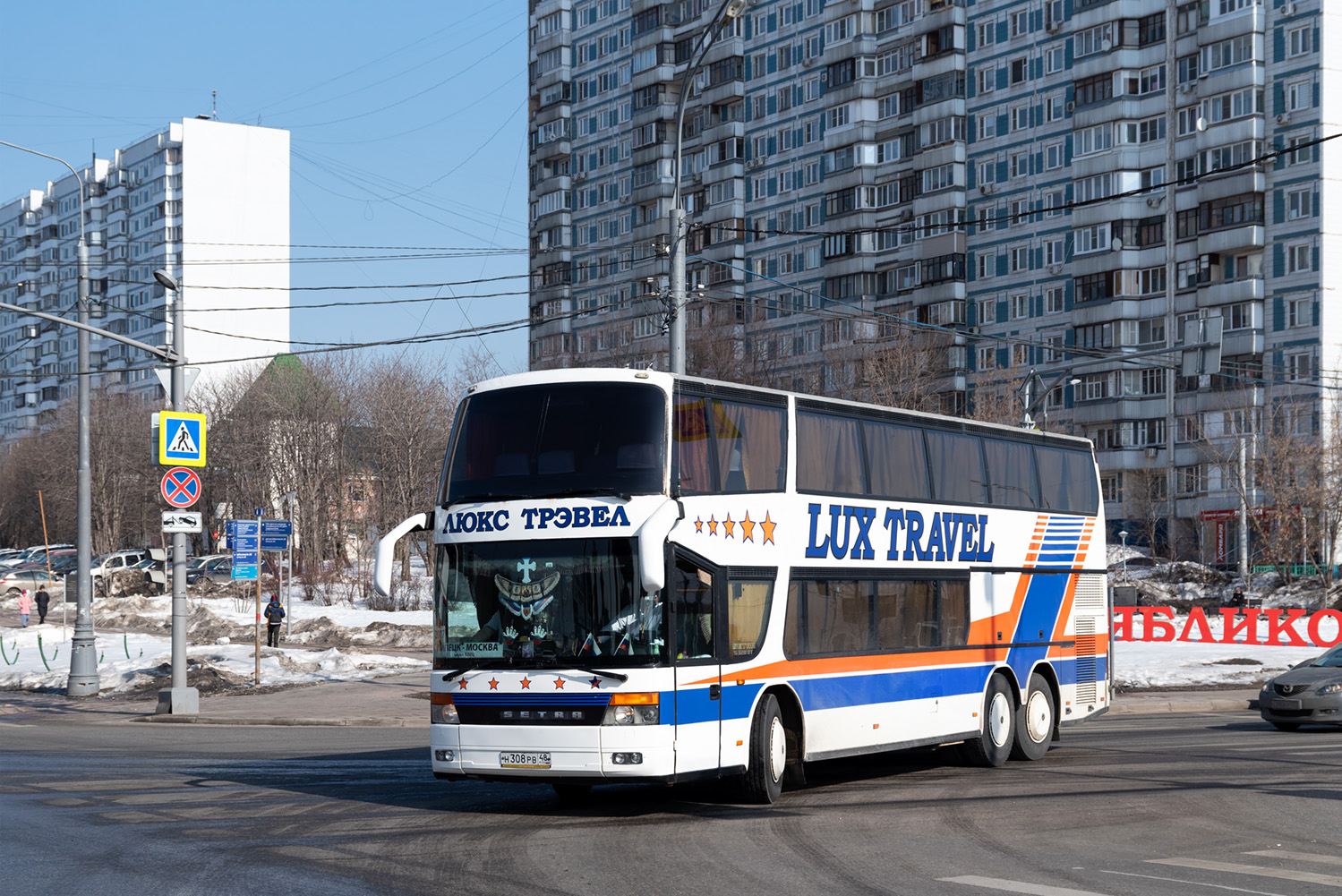 Липецкая область, Setra S328DT № Н 308 РВ 48