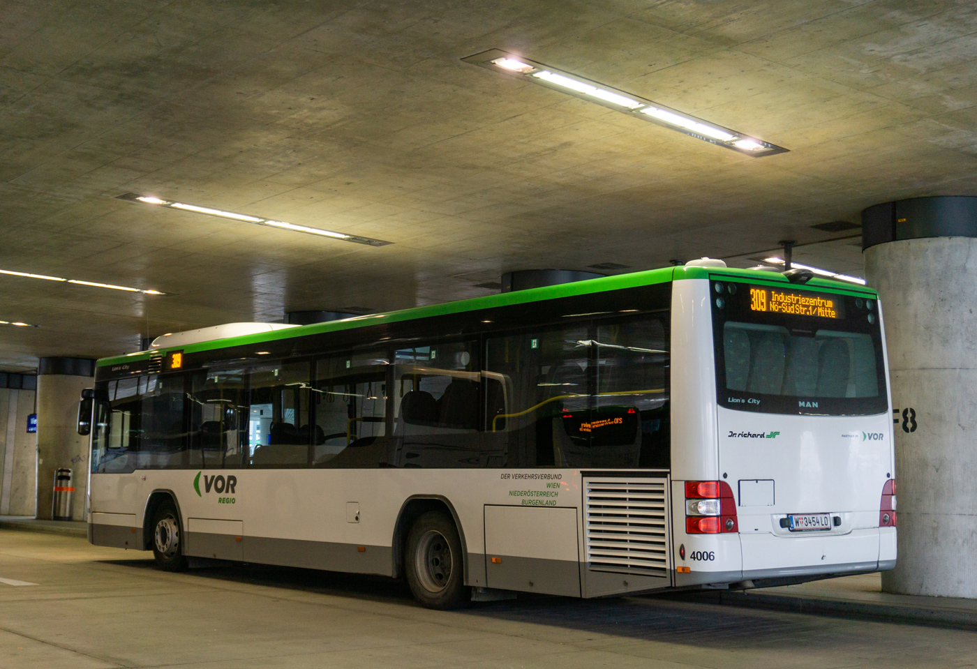 Австрия, MAN A78 Lion's City LE EL293 № 4006