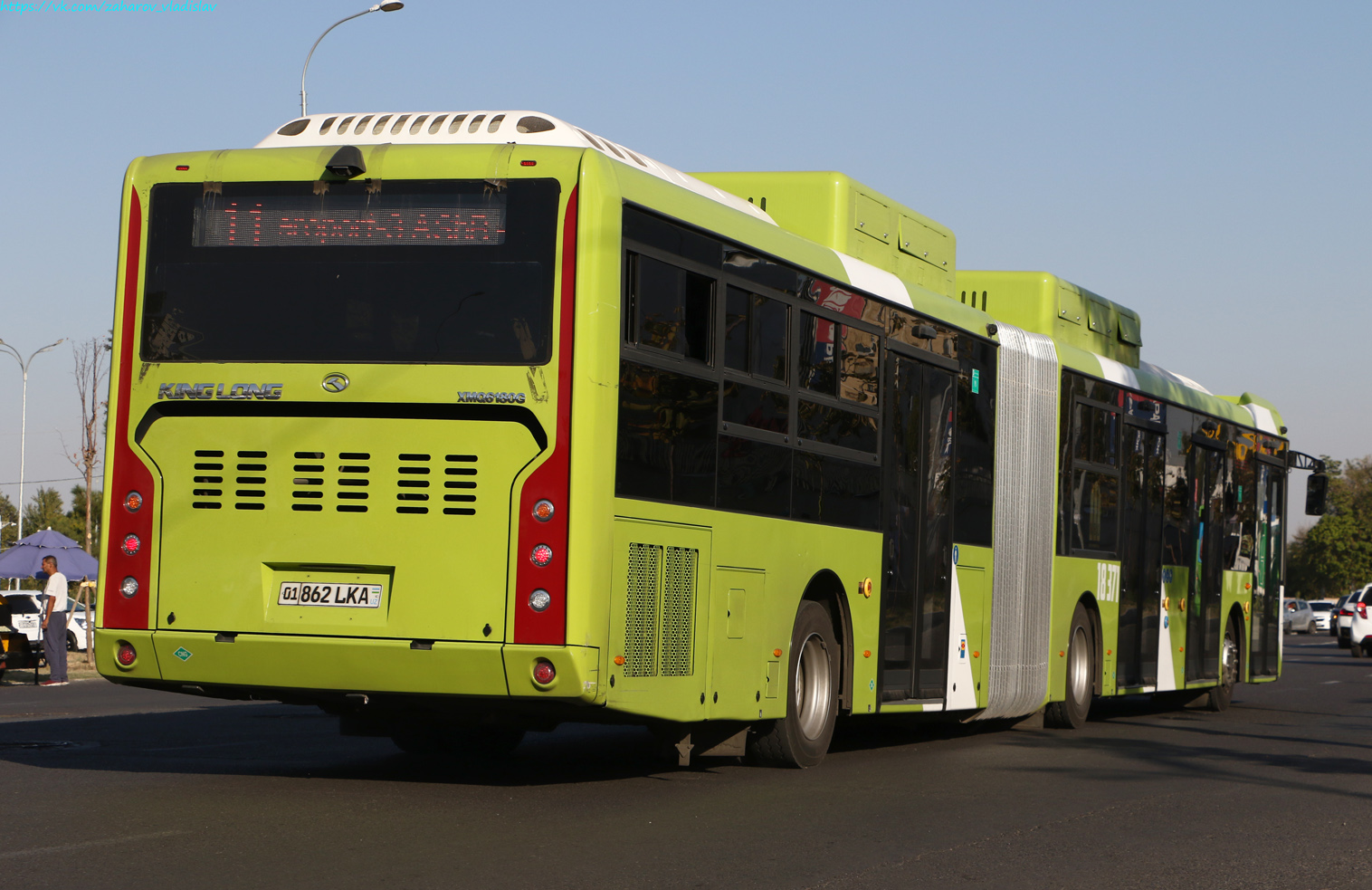 Узбекистан, King Long XMQ6180G № 18371