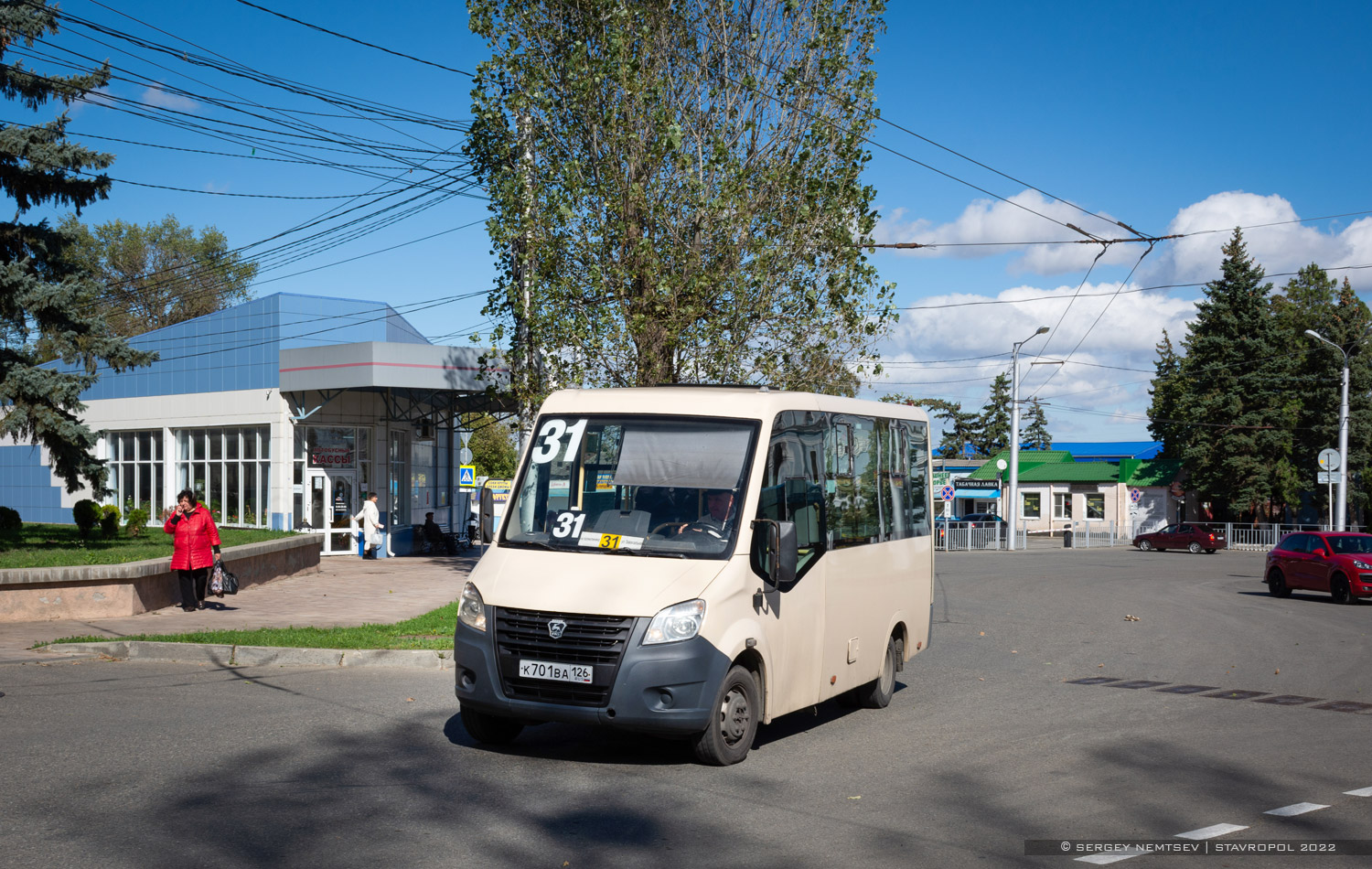 Ставропольский край, ГАЗ-A64R42 Next № К 701 ВА 126