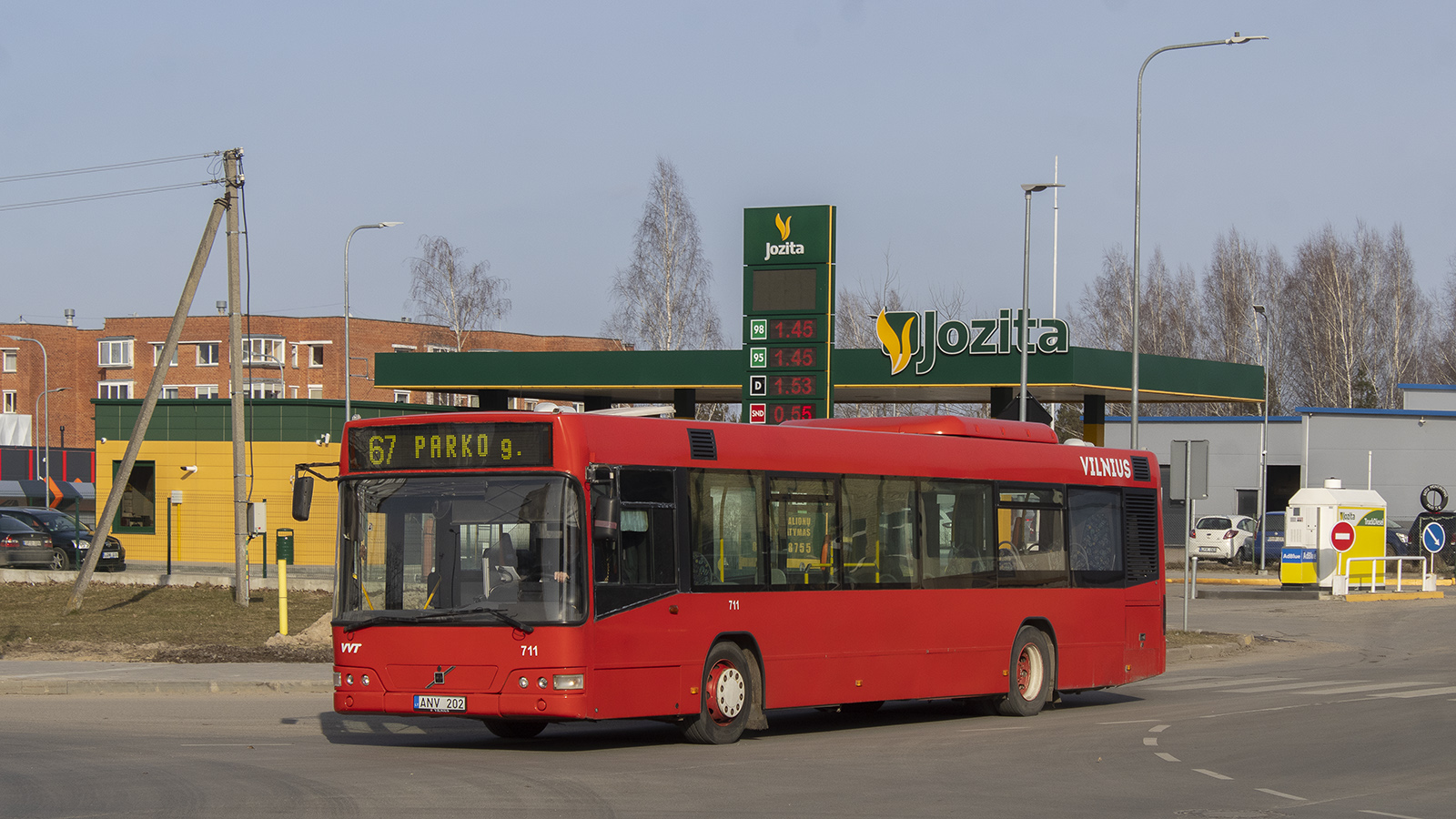 Литва, Volvo 7700 № 711