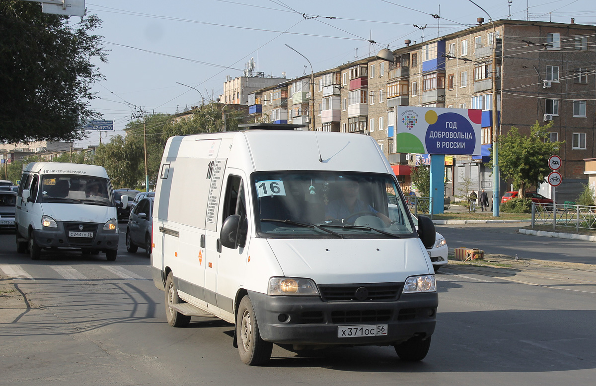 Оренбургская область, FIAT Ducato 244 CSMMC-RLL, -RTL № Х 371 ОС 56