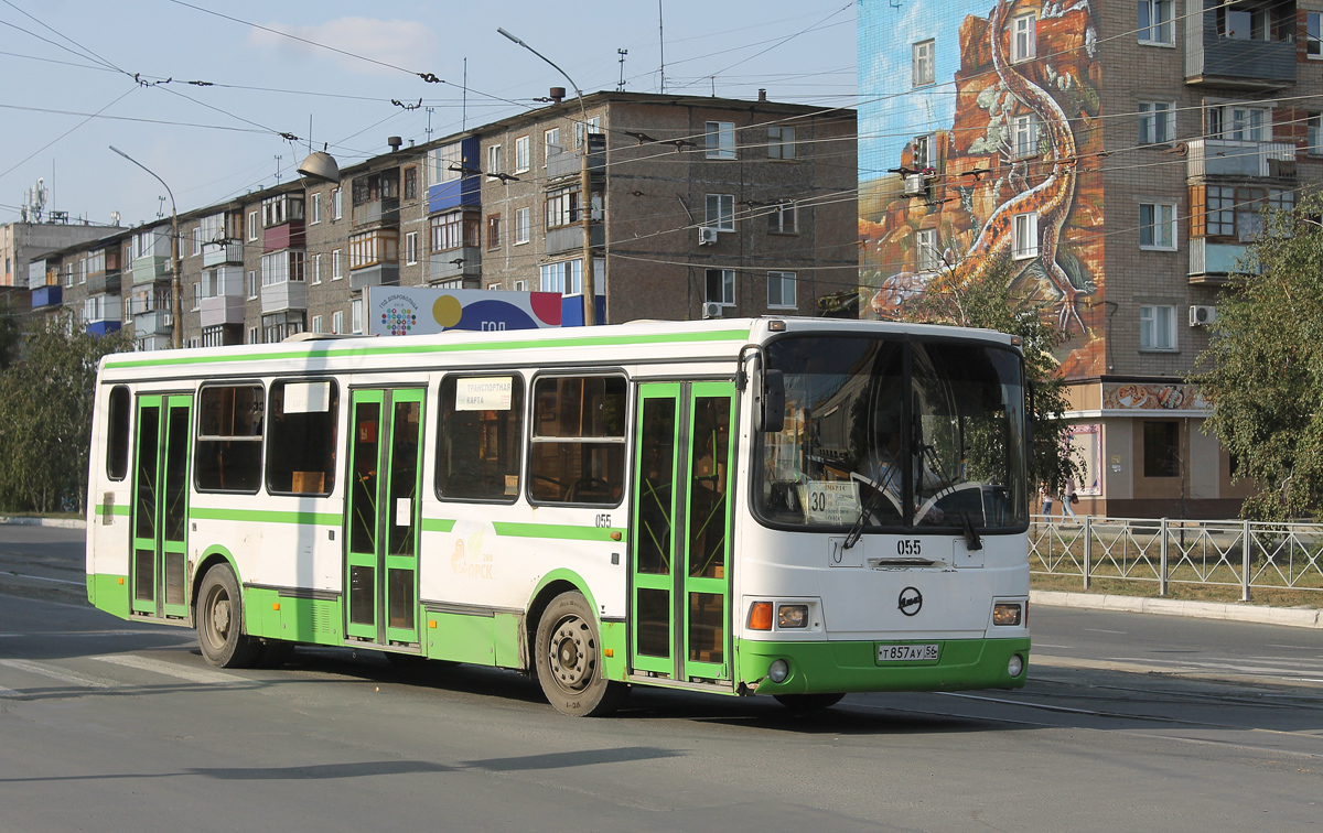 Orenburg region, LiAZ-5256.35 Nr. 055