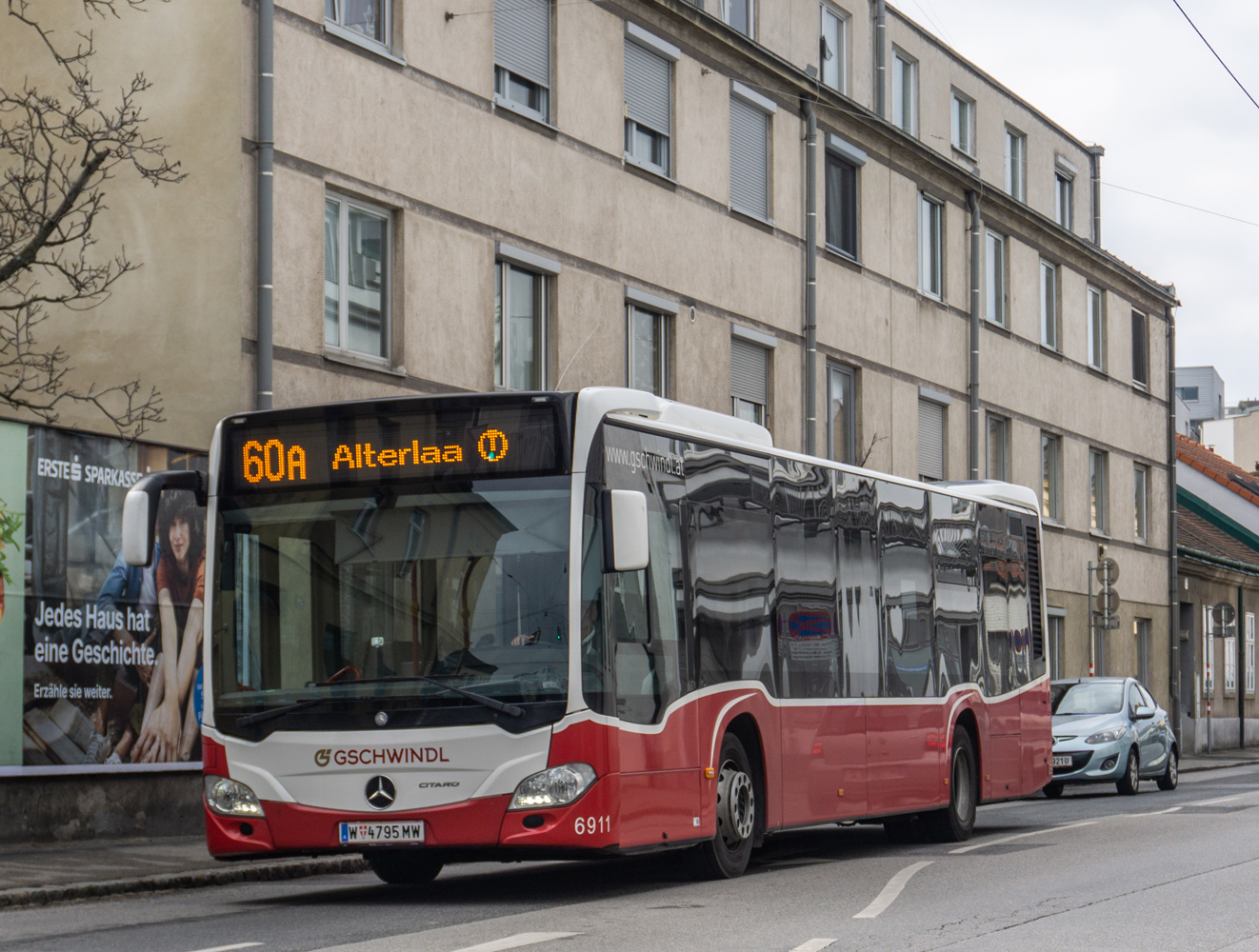 Австрия, Mercedes-Benz Citaro C2 hybrid № 6911