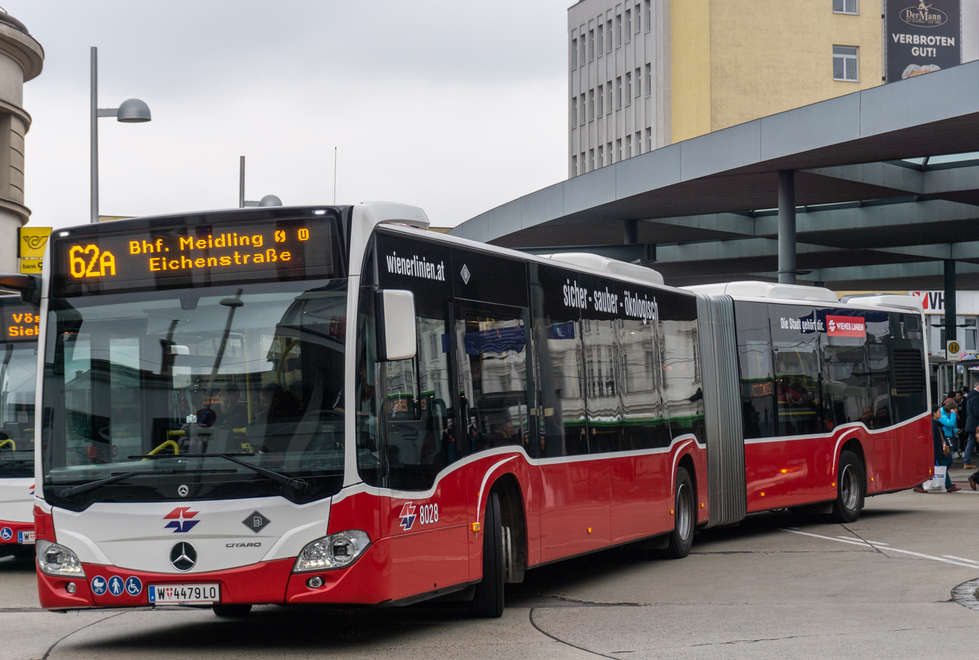 Австрия, Mercedes-Benz Citaro C2 G № 8028