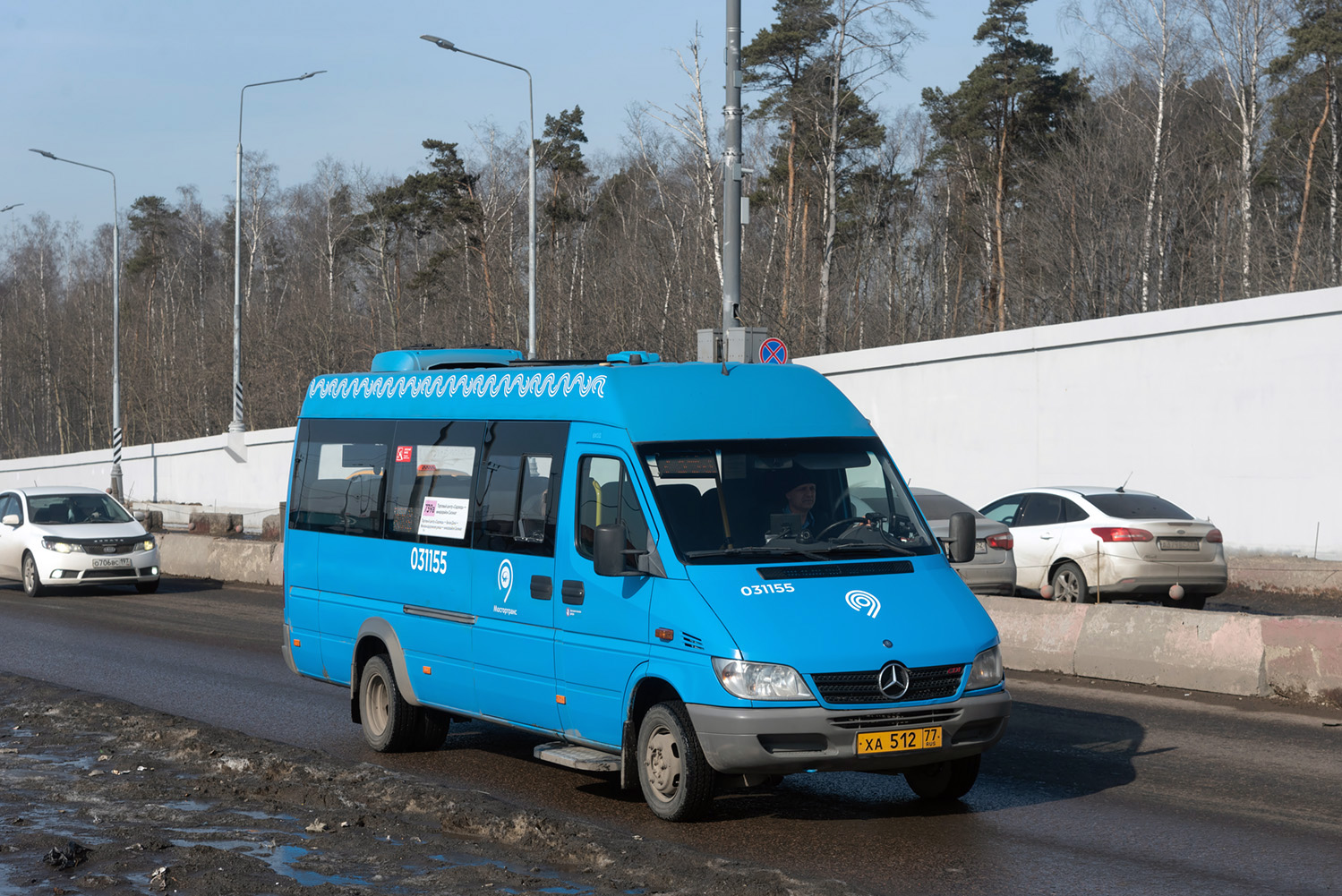 Масква, Луидор-223206 (MB Sprinter Classic) № 031155