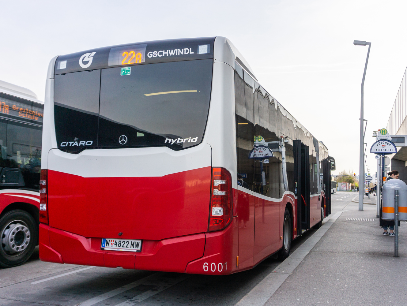 Австрия, Mercedes-Benz Citaro C2 hybrid № 6001