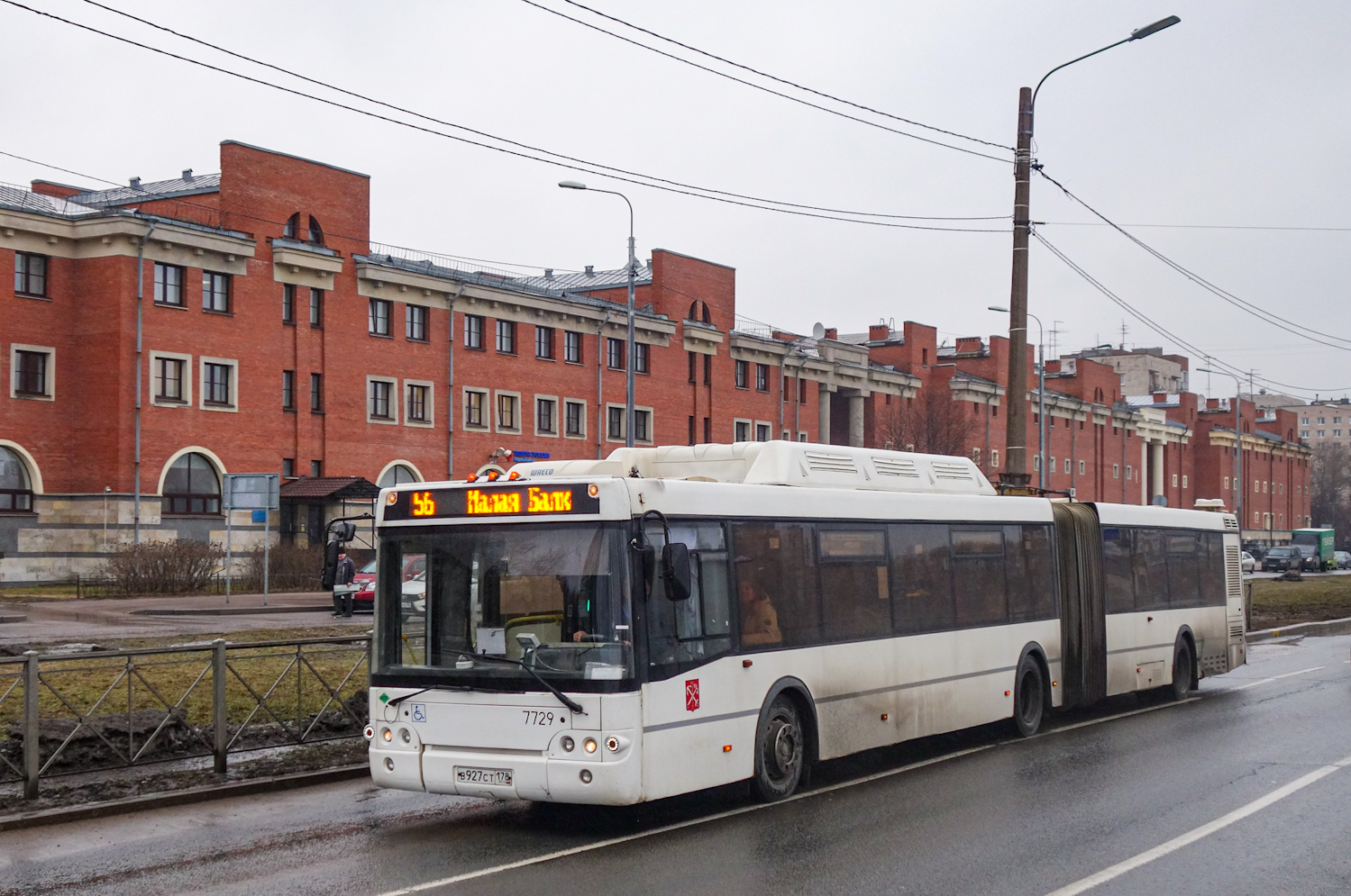 Санкт-Петербург, ЛиАЗ-6213.71 № 7729