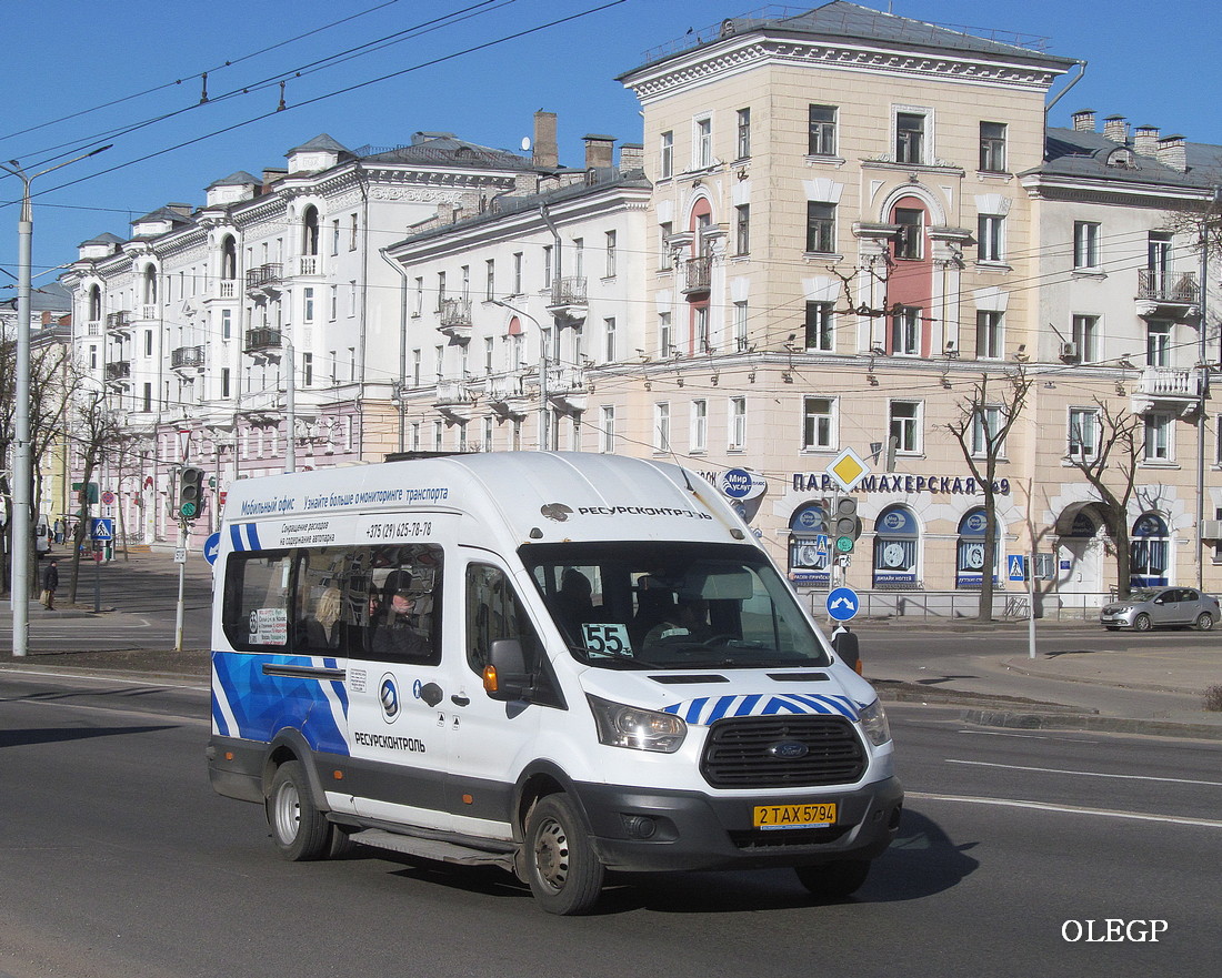 Витебская область, Ford Transit FBD [RUS] (Z6F.ESG.) № 2 ТАХ 5794