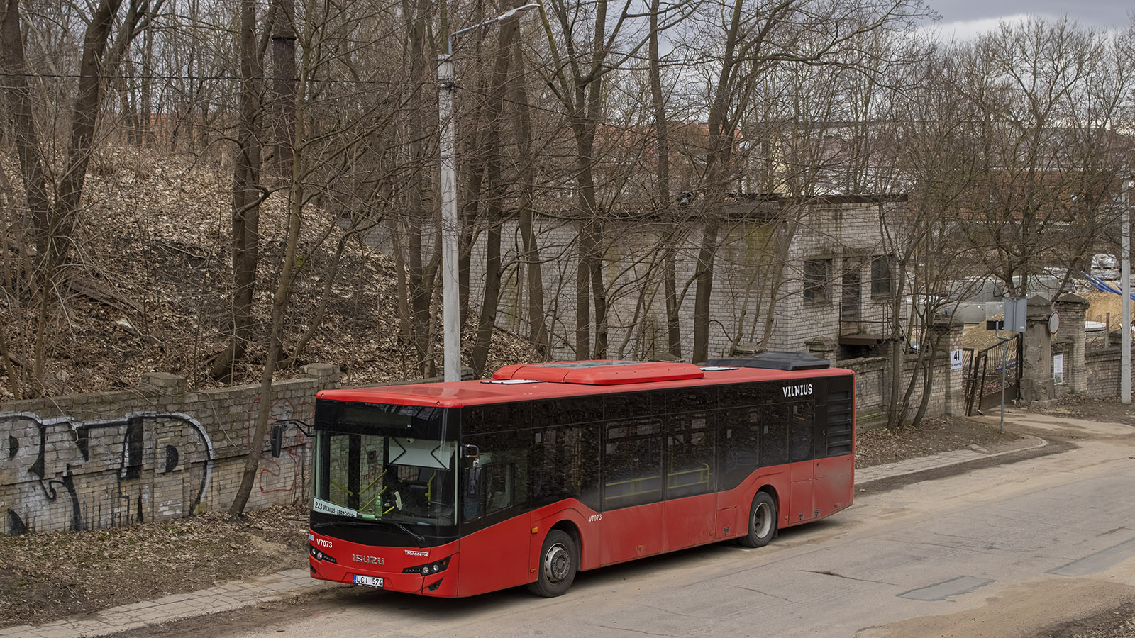 Литва, Anadolu Isuzu Citiport 12 № V7073