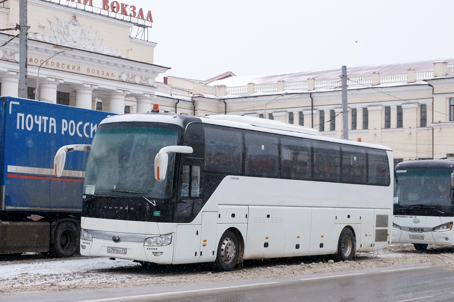 Тульская область, Yutong ZK6122H9 № О 791 ЕУ 71