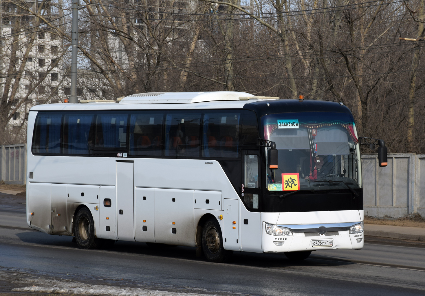 Нижегородская область, Yutong ZK6122H9 № О 496 УУ 152