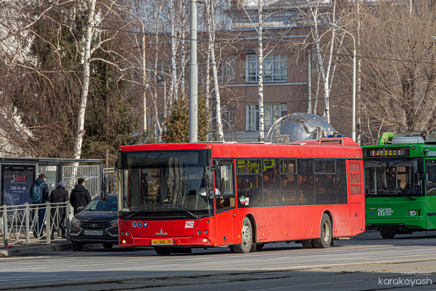 Татарстан, МАЗ-203.069 № 962