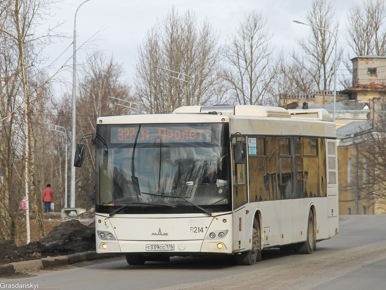 Санкт-Петербург, МАЗ-203.085 № 8214