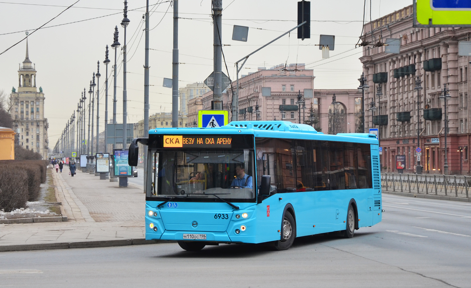 Санкт-Петербург, ЛиАЗ-5292.65 № 6933