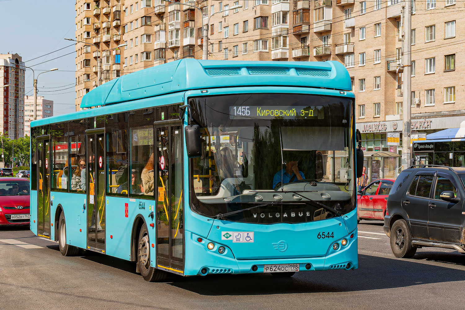 Санкт-Петербург, Volgabus-5270.G4 (CNG) № 6544