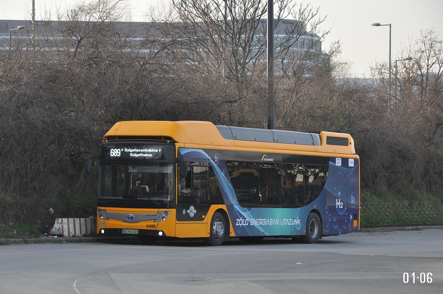 Венгрия, Caetano H2.City Gold № AE HU-829