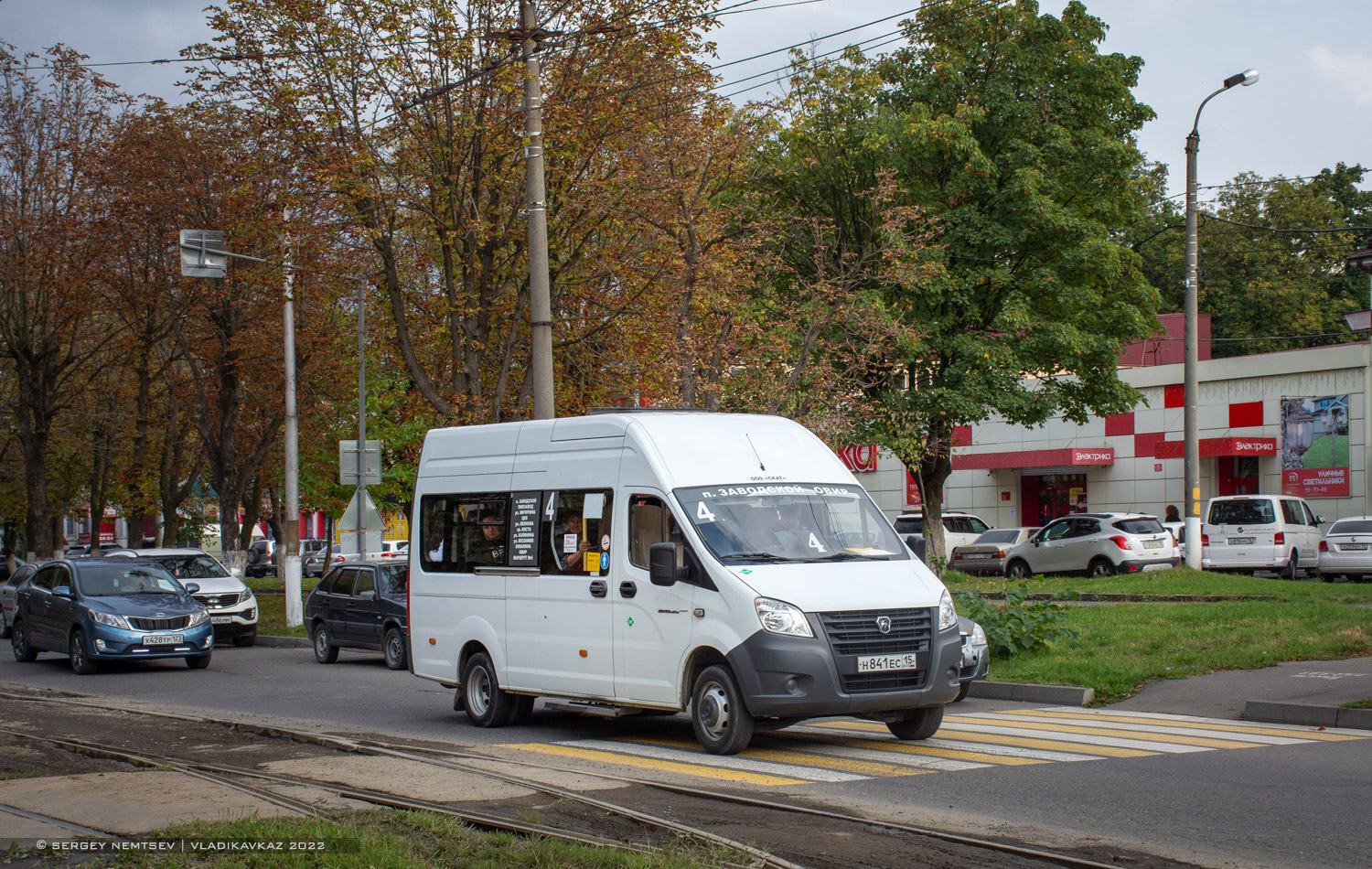Северная Осетия, ГАЗ-A65R35 Next № Н 841 ЕС 15