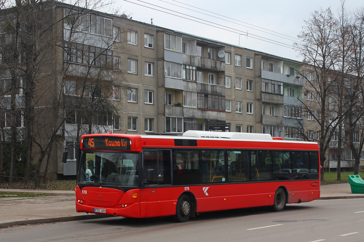 Литва, Scania OmniCity II № 576