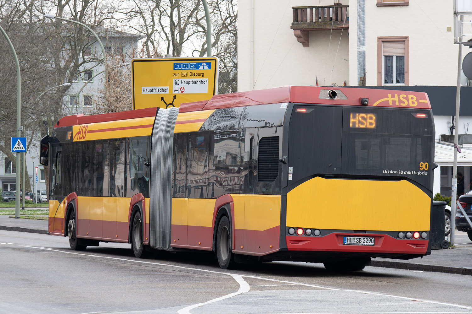 Гессен, Solaris Urbino IV 18 mild hybrid № 90