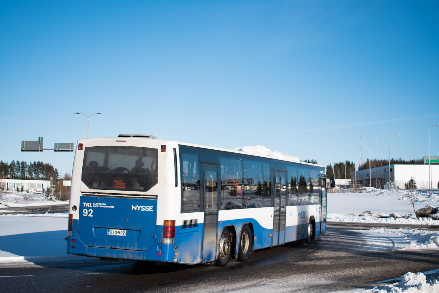 Финляндия, Volvo 8700BLE № 92