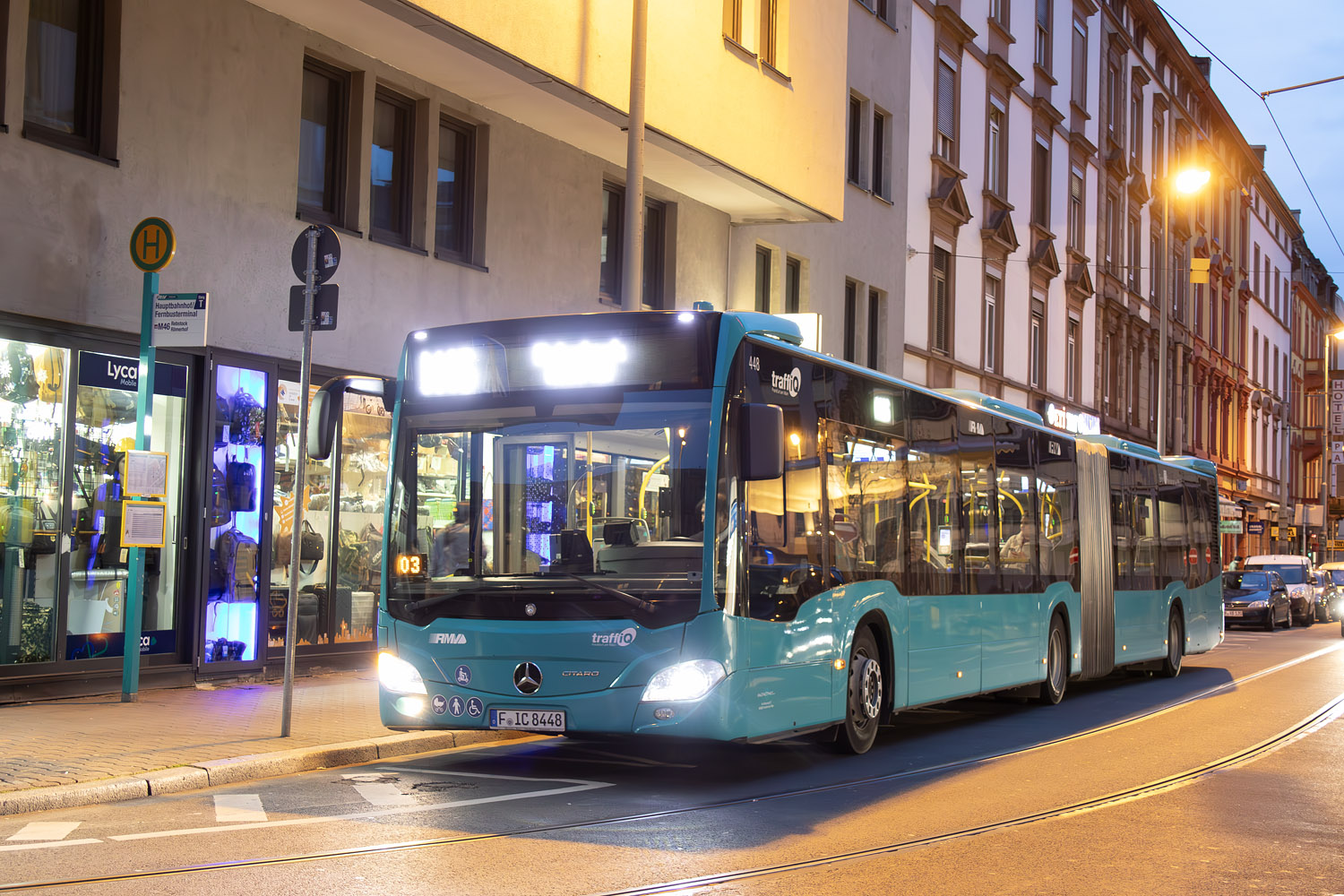 Гессен, Mercedes-Benz Citaro C2 G № 448