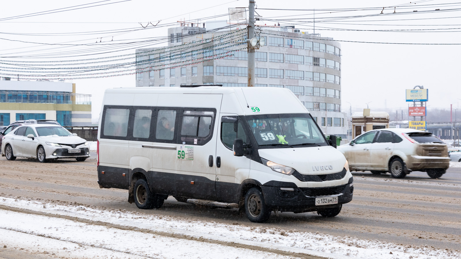 Tula region, Rosvan-3284 (IVECO Daily) Nr. О 132 ВМ 71