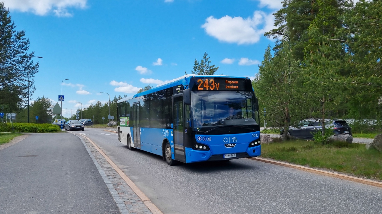 Финляндия, VDL Citea LLE-120.255 № 1047