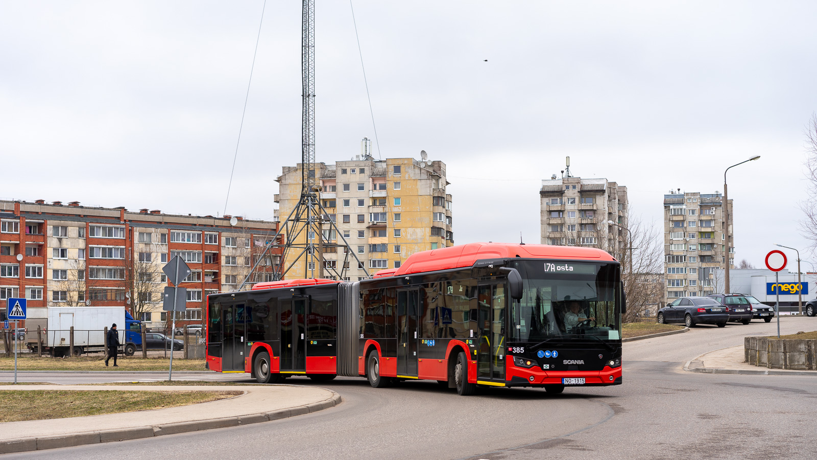 Латвия, Scania Citywide LFA II 17.9 № 385