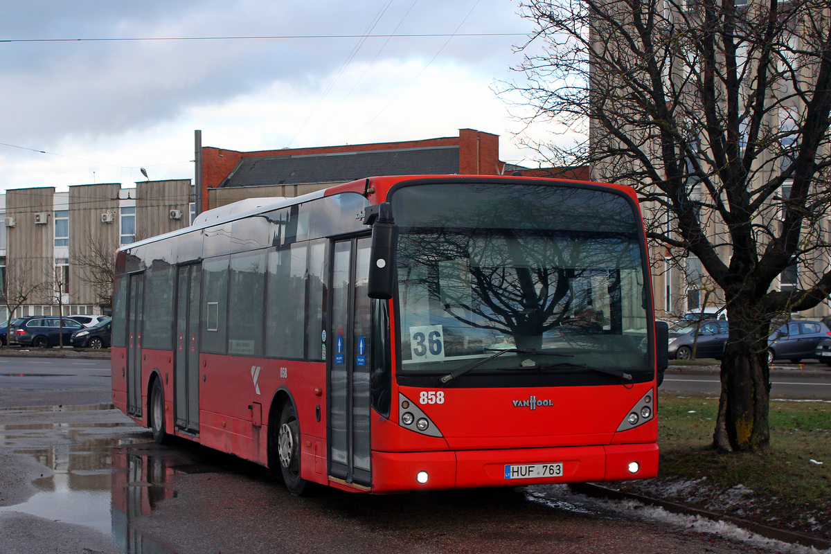 Литва, Van Hool New A330 № 858