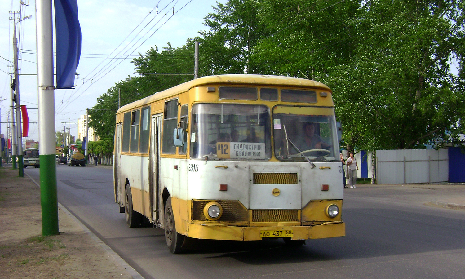 Пензенская область, ЛиАЗ-677М № 3316