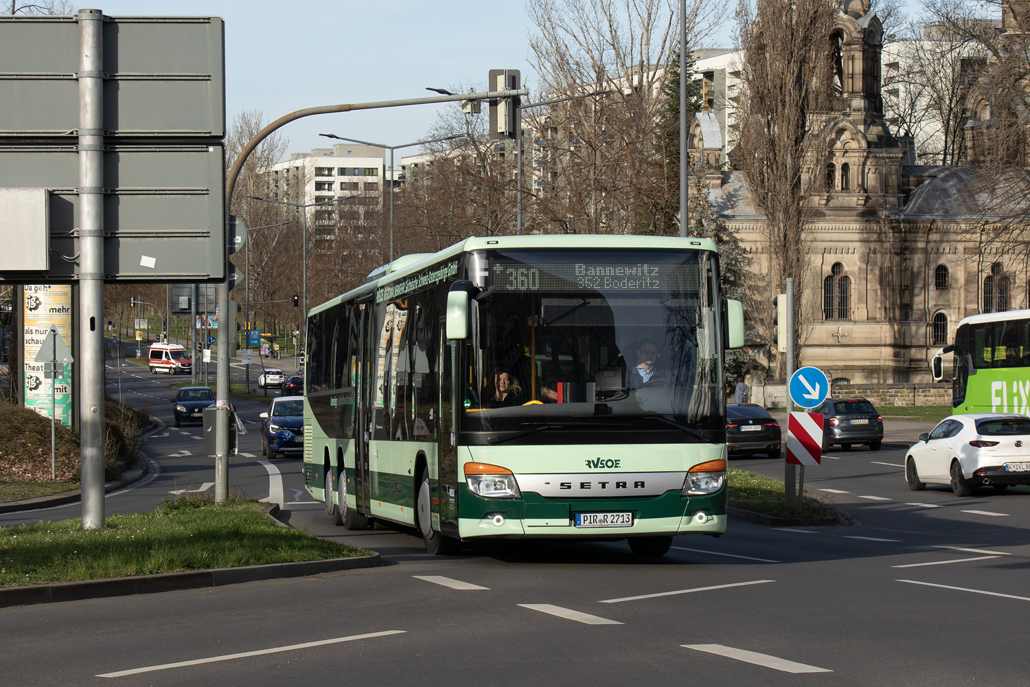 Саксония, Setra S418LE business № 2713