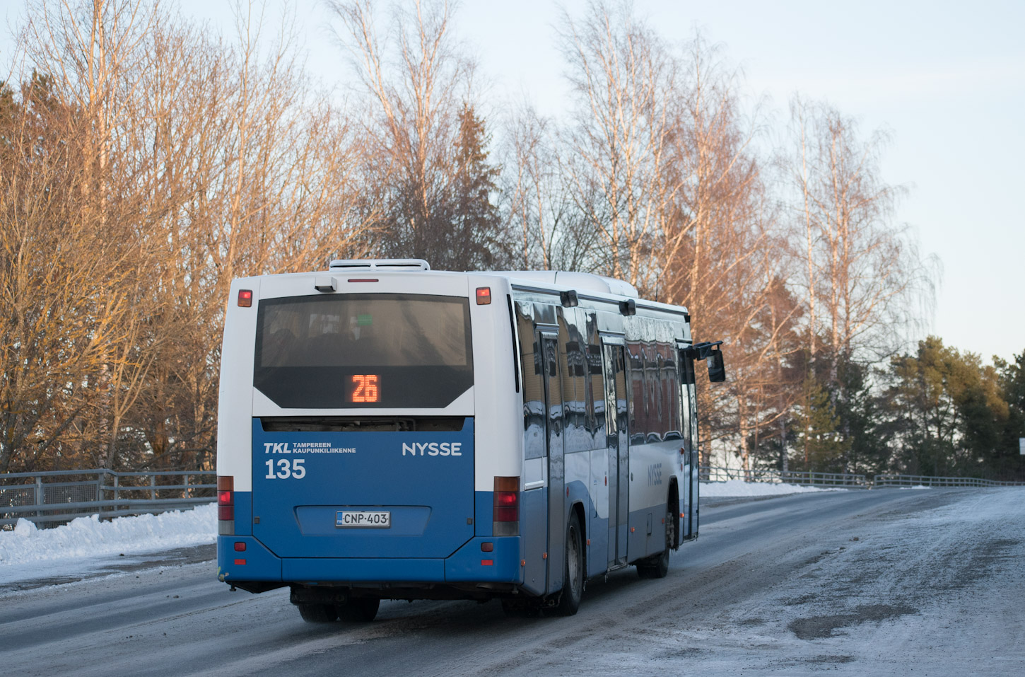 Финляндия, Volvo 8700LE № 135