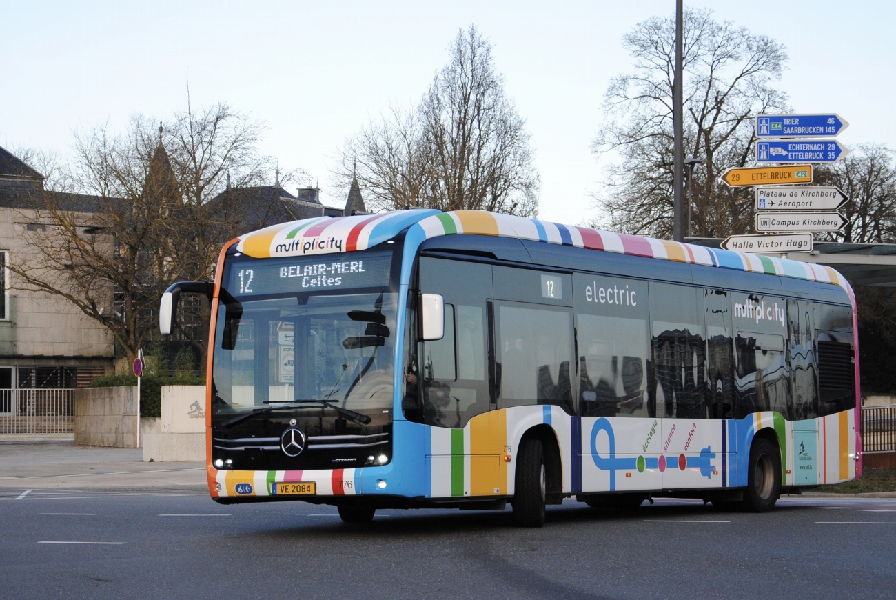 Люксембург, Mercedes-Benz eCitaro № 776