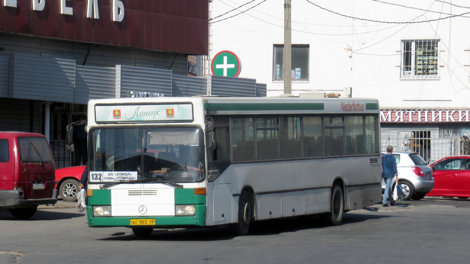 Липецкая область, Mercedes-Benz O405N № АС 965 48