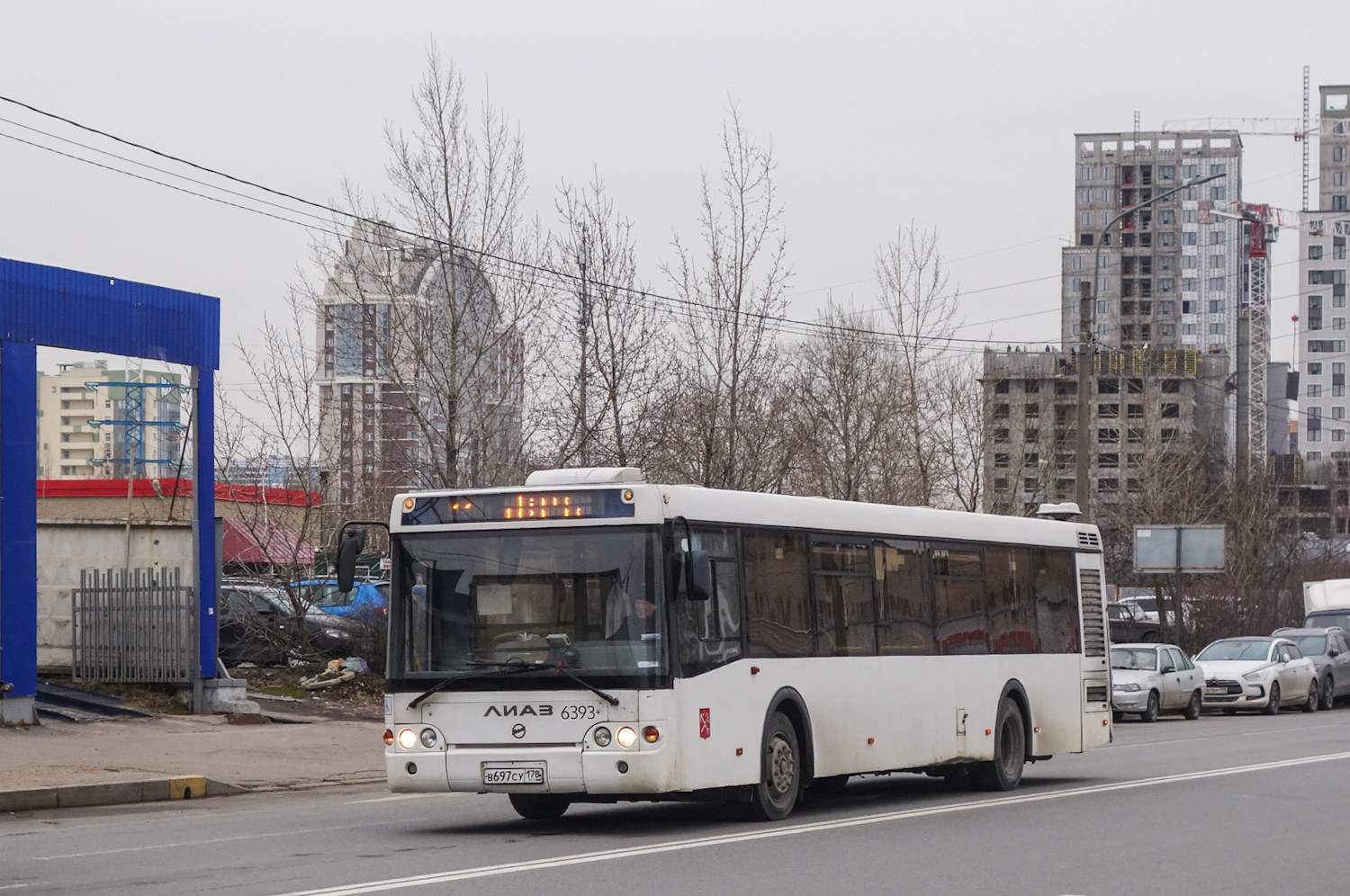 Санкт-Петербург, ЛиАЗ-5292.60 № 6393