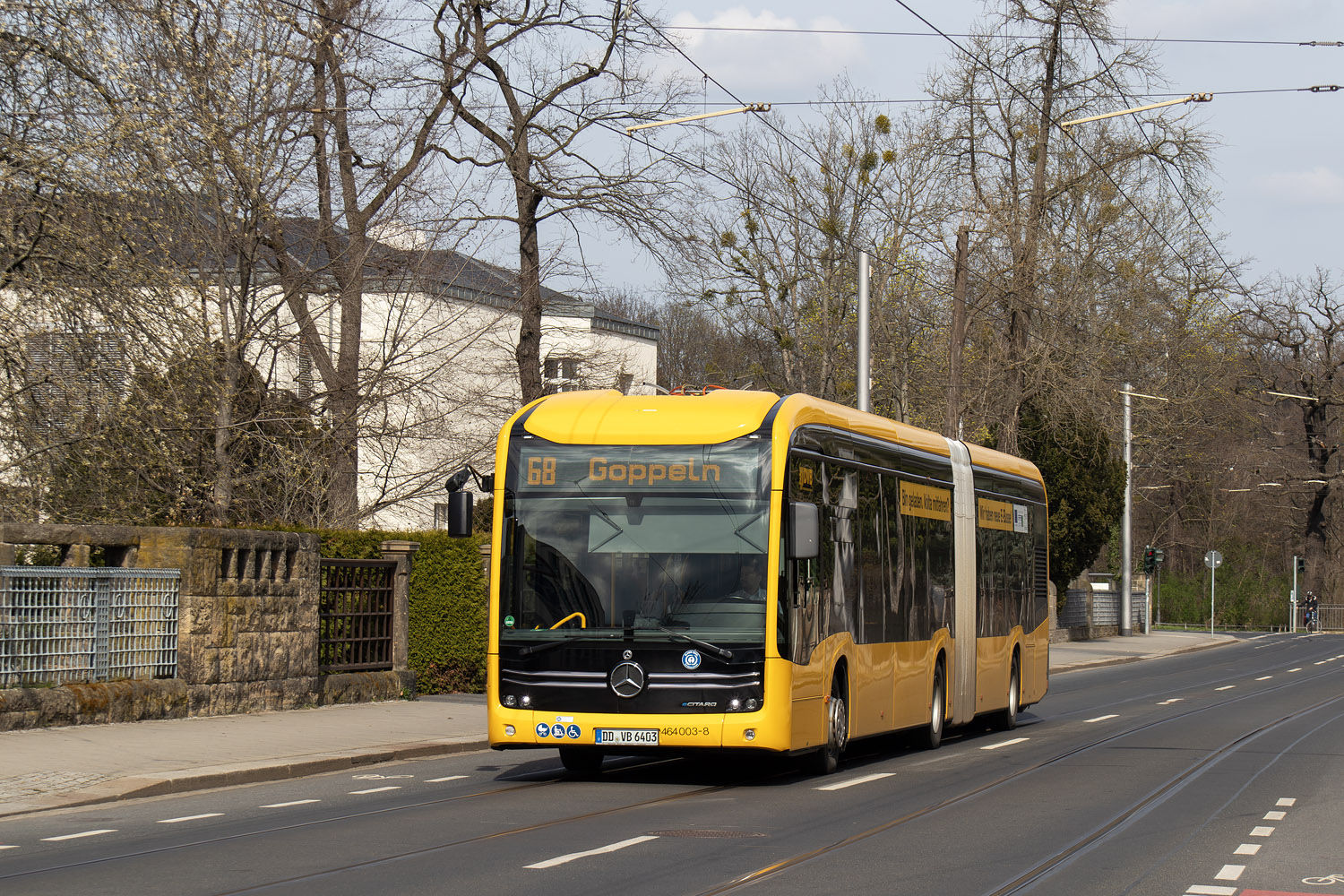 Саксония, Mercedes-Benz eCitaro G № 464 003-8