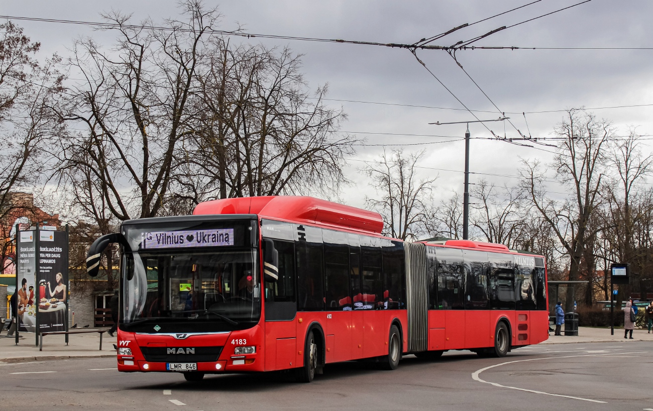 Литва, MAN A23 Lion's City G NG313 CNG № 4183