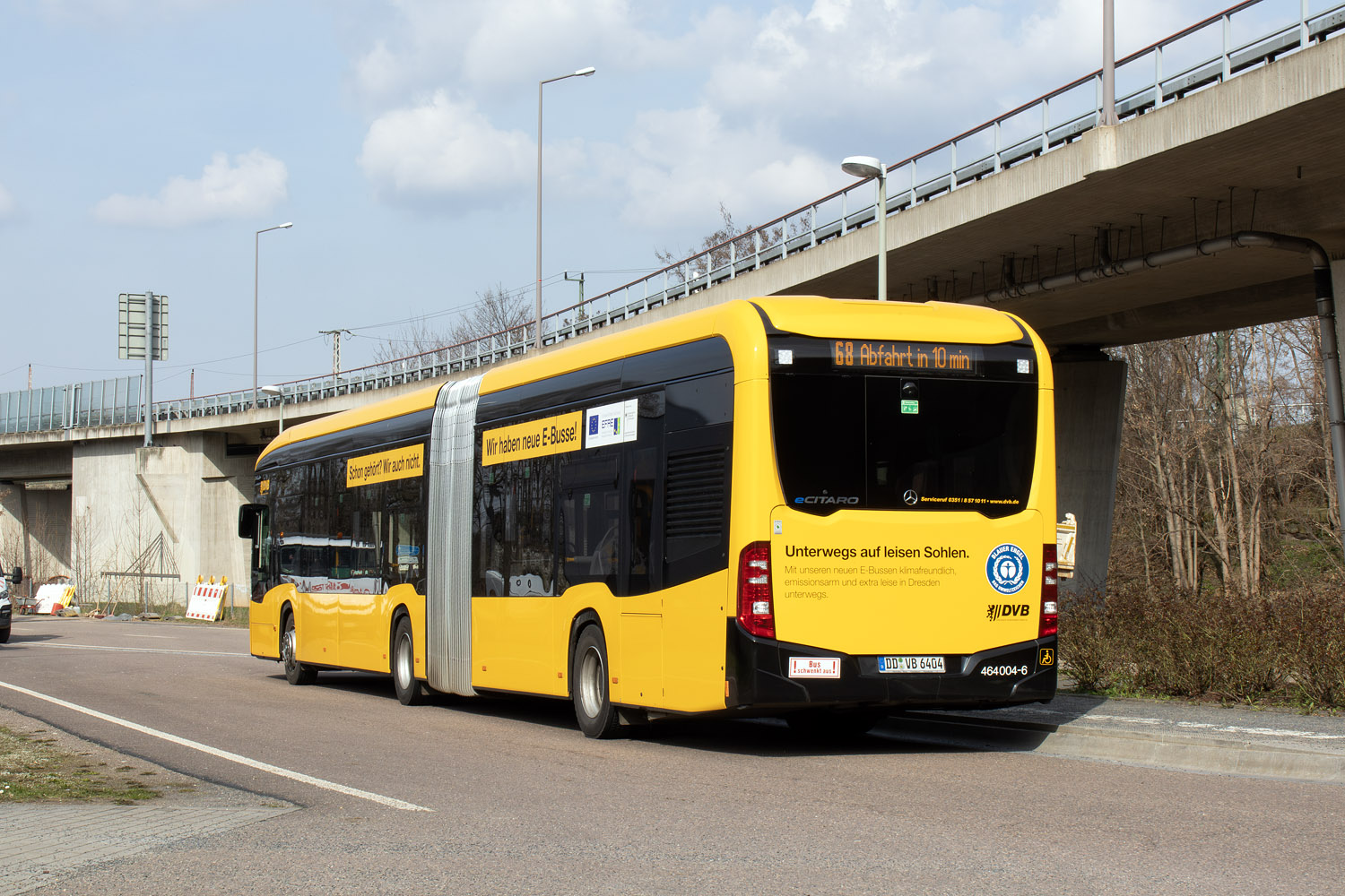 Саксония, Mercedes-Benz eCitaro G № 464 004-6