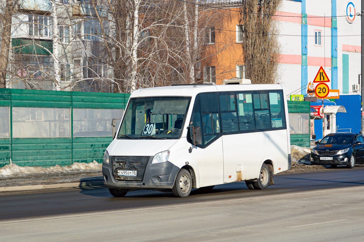 Penza region, GAZ-A64R42 Next č. С 495 ЕР 58