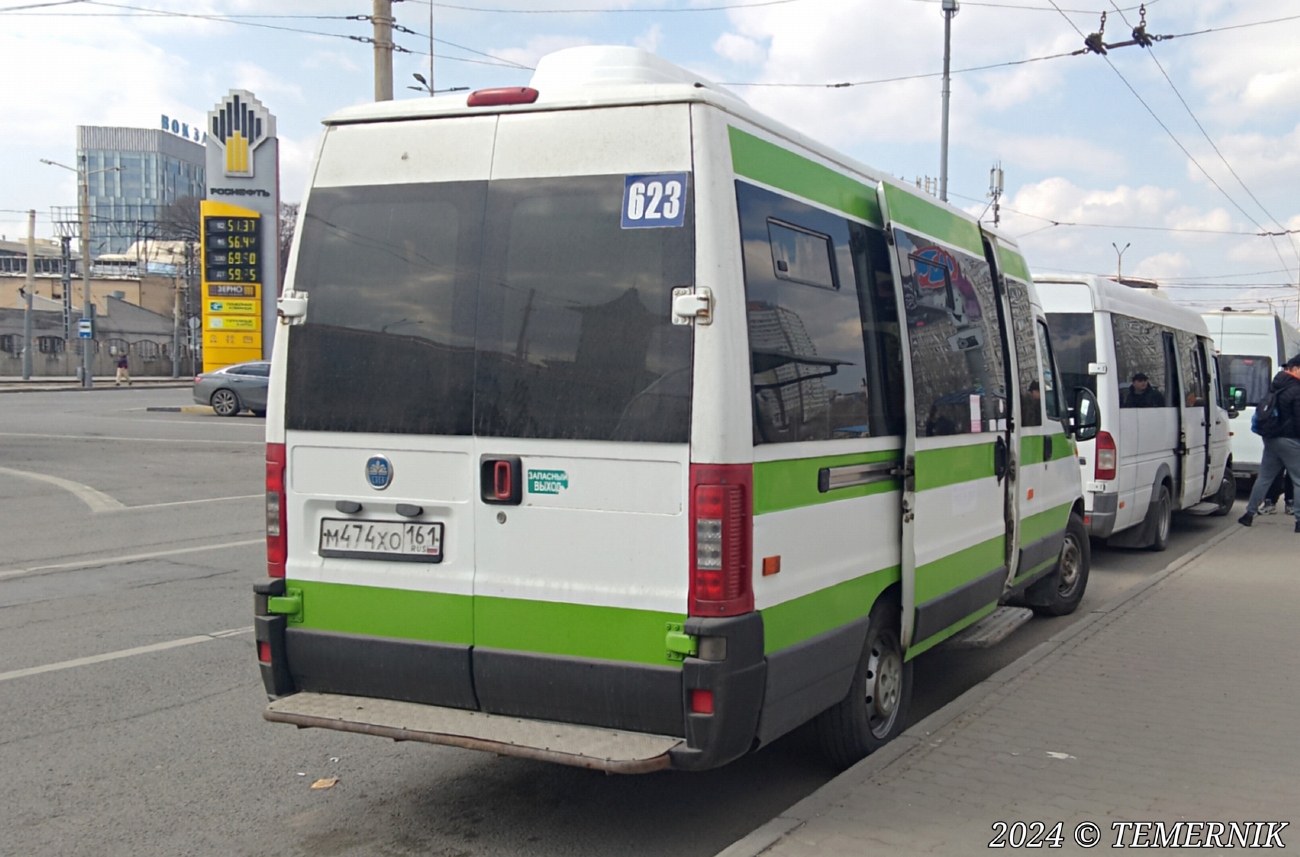 Ростовская область, FIAT Ducato 244 CSMMC-RLL, -RTL № М 474 ХО 161