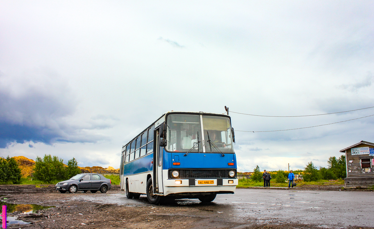 Die Oblast Archangelsk, Ikarus 260.51F Nr. АС 446 29; Die Oblast Archangelsk — Ordered ride on the bus Ikarus 260.51F