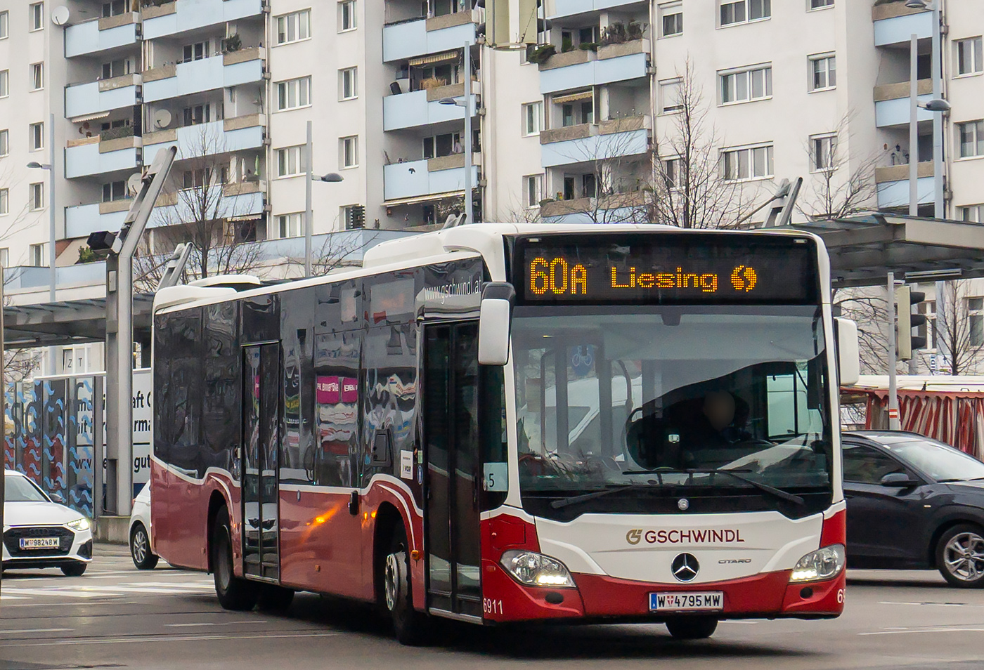 Австрия, Mercedes-Benz Citaro C2 hybrid № 6911