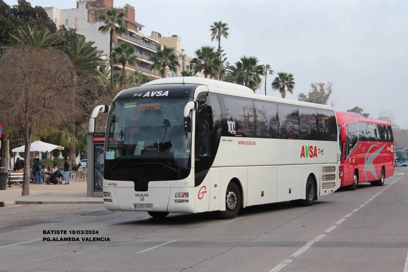 Испания, MAN R07 Lion's Coach RHC464 № 231