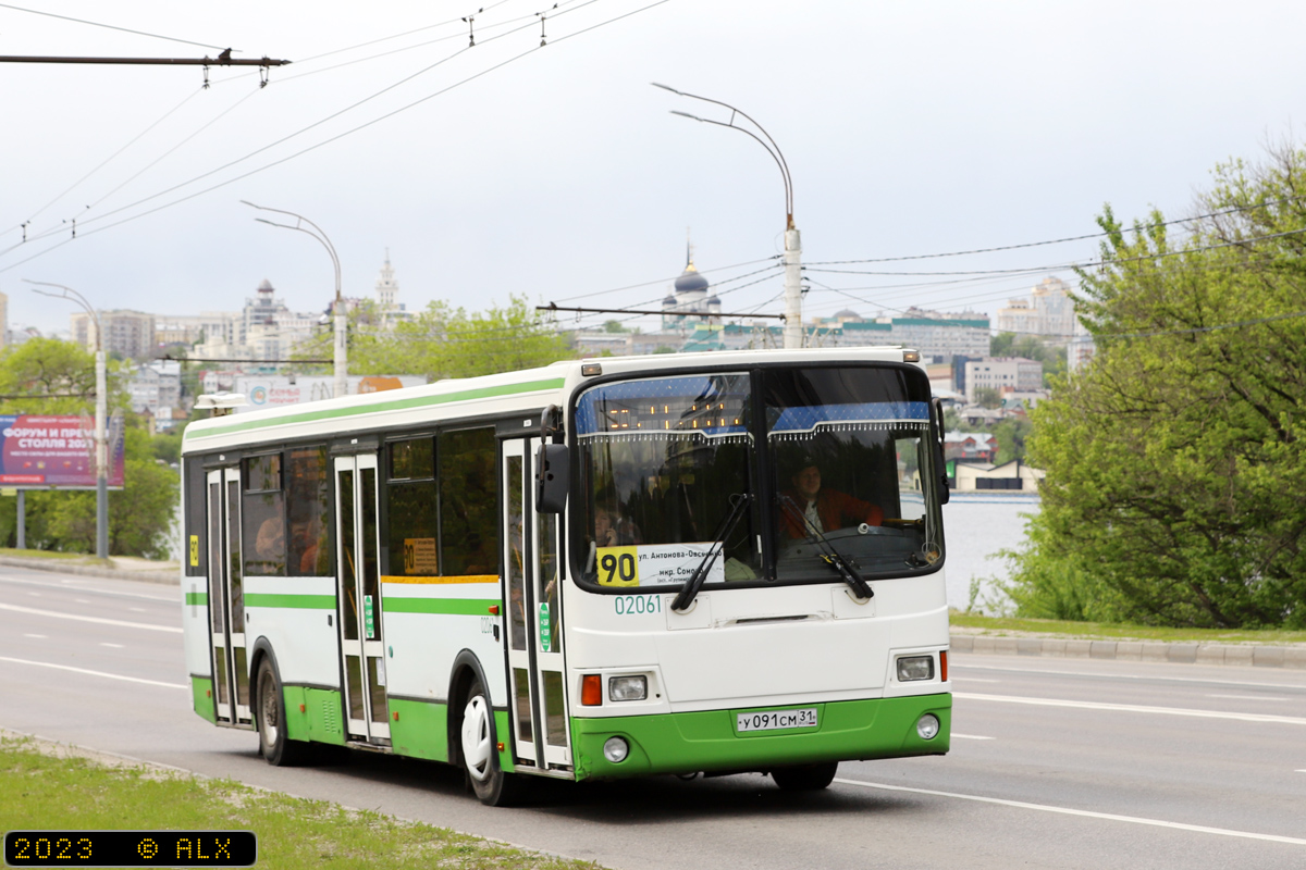 Воронежская область, ЛиАЗ-5293.53 № 02061