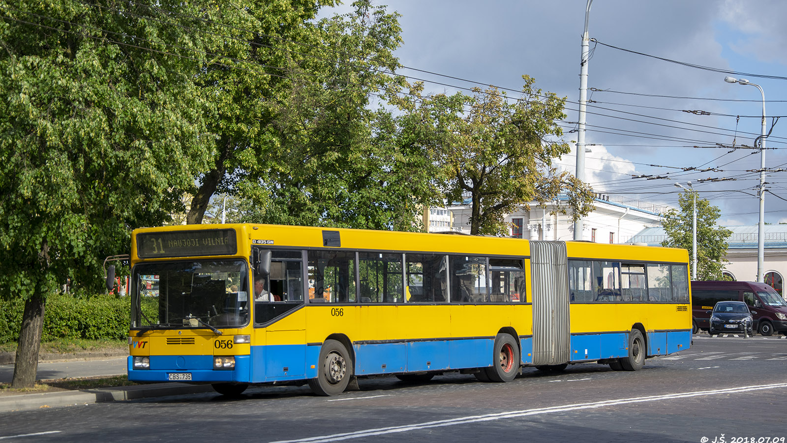 Литва, Mercedes-Benz O405GN № 056