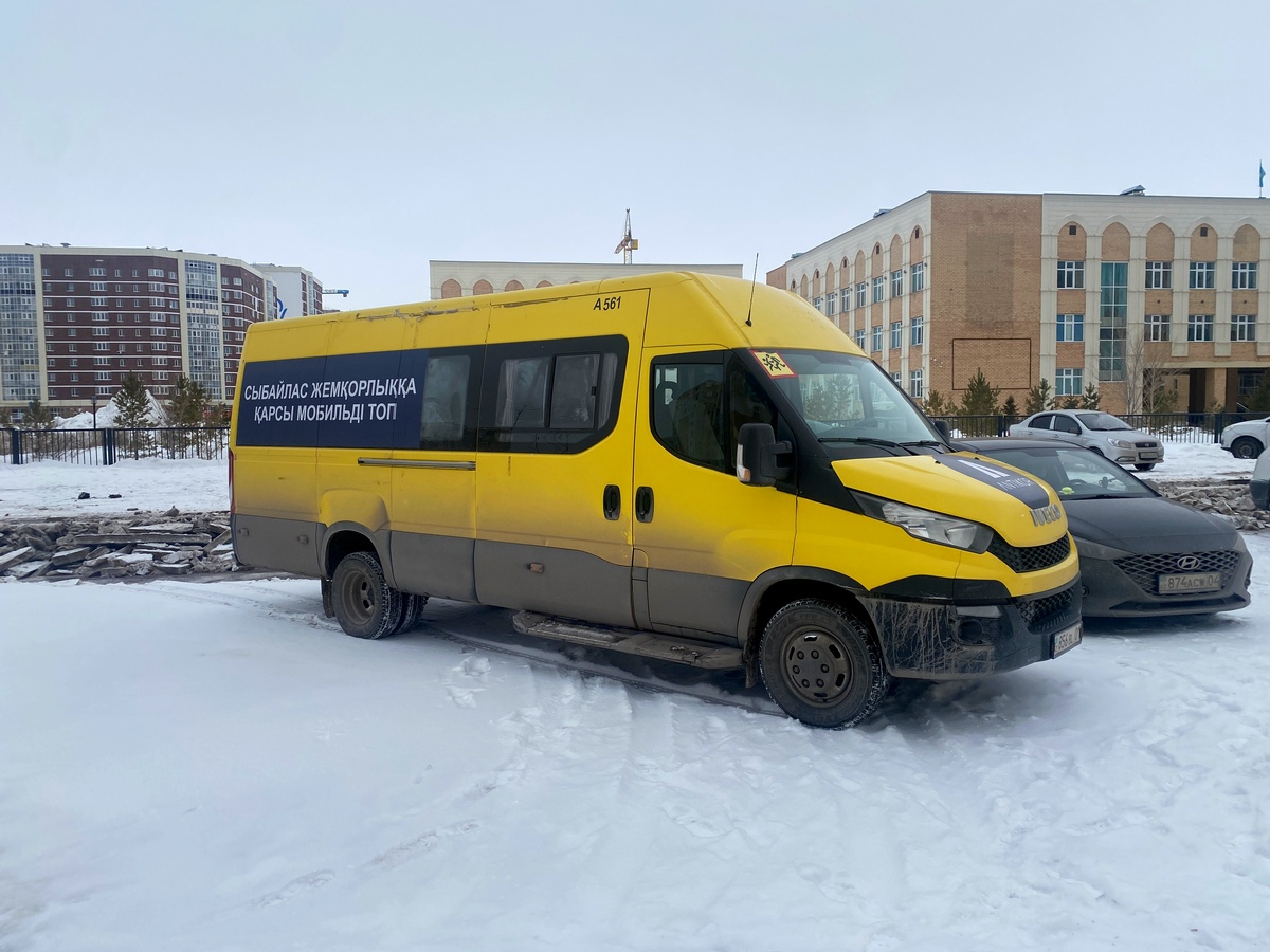 Астана, IVECO Daily 50C15V (СарыаркаАвтоПром) № A561