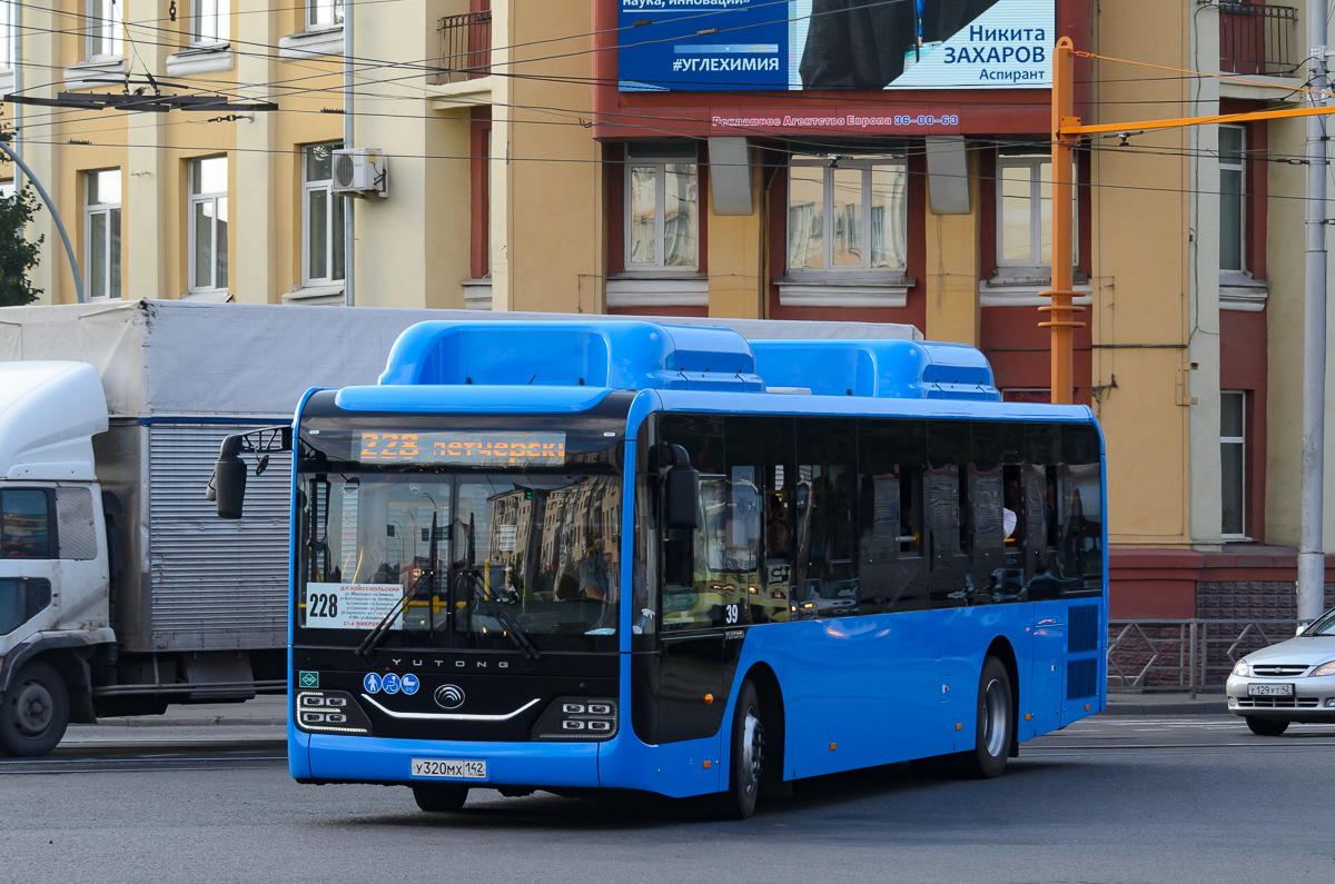 Kemerovo region - Kuzbass, Yutong ZK6116HG # 39