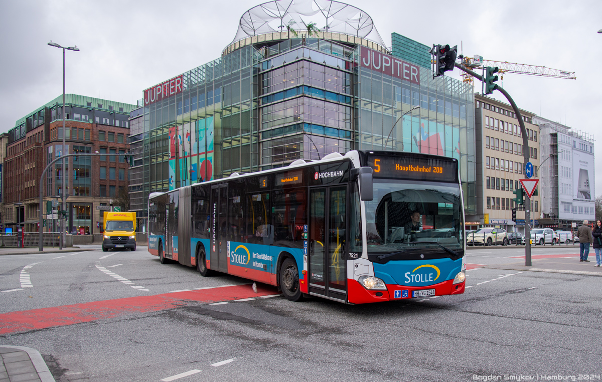 Гамбург, Mercedes-Benz Citaro C2 G № 7521