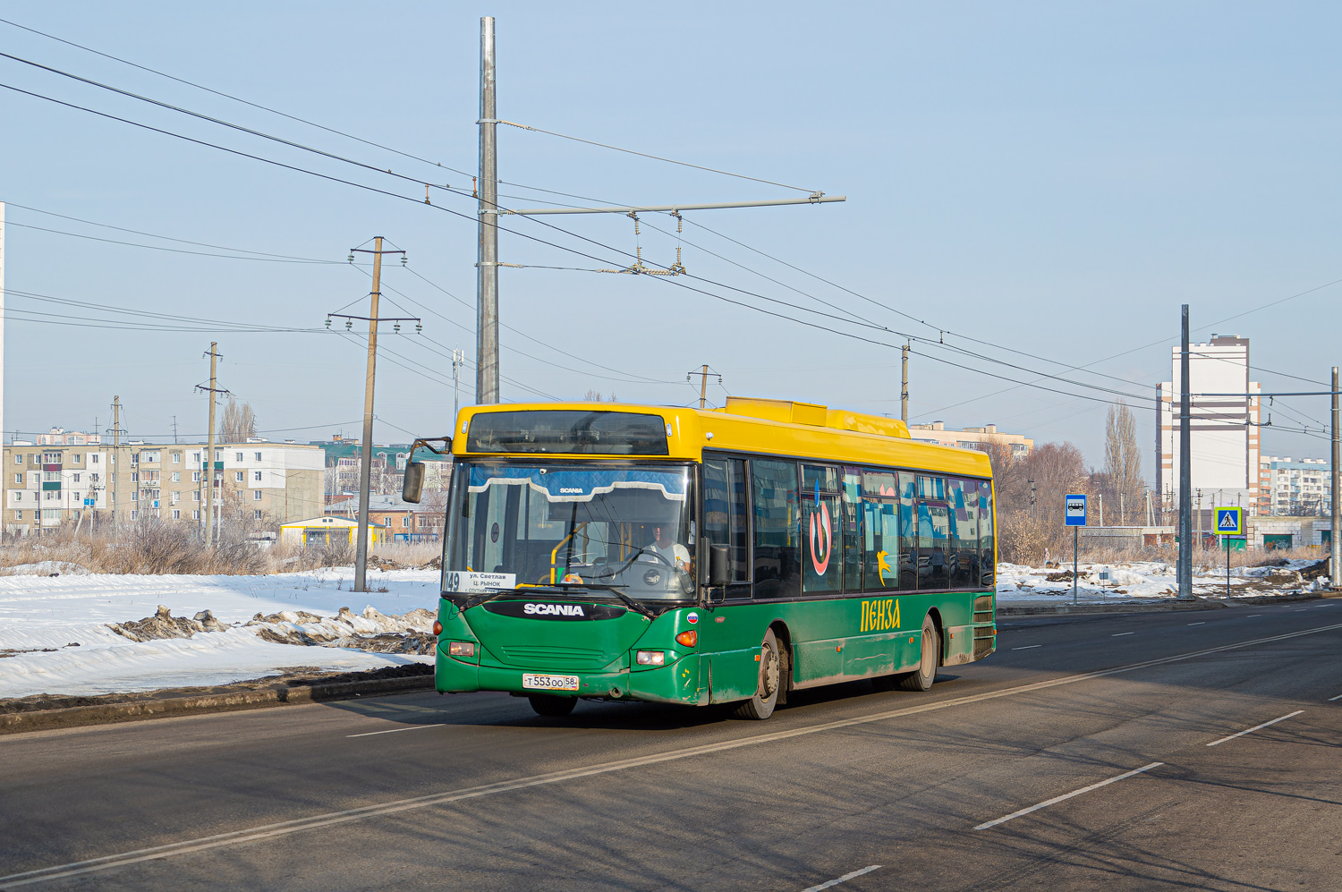 Penza region, Scania OmniLink I (Scania-St.Petersburg) № Т 553 ОО 58